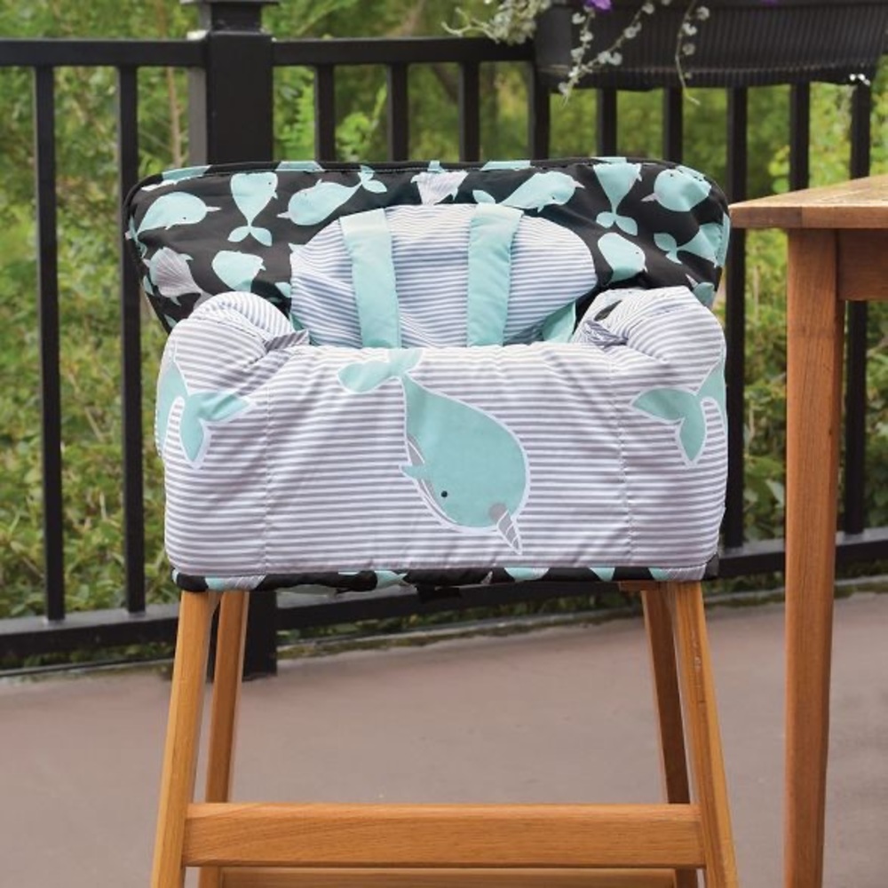 GO by Goldbug Narwhals Shopping Cart Cover